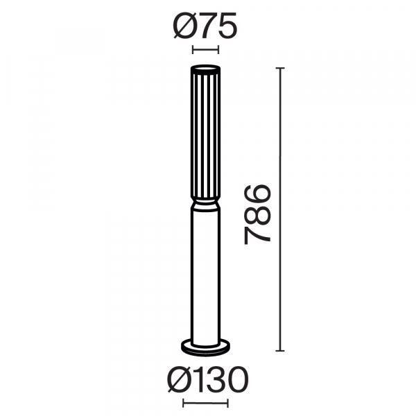 Ландшафтный светильник Outdoor O593FL-L12GF3K