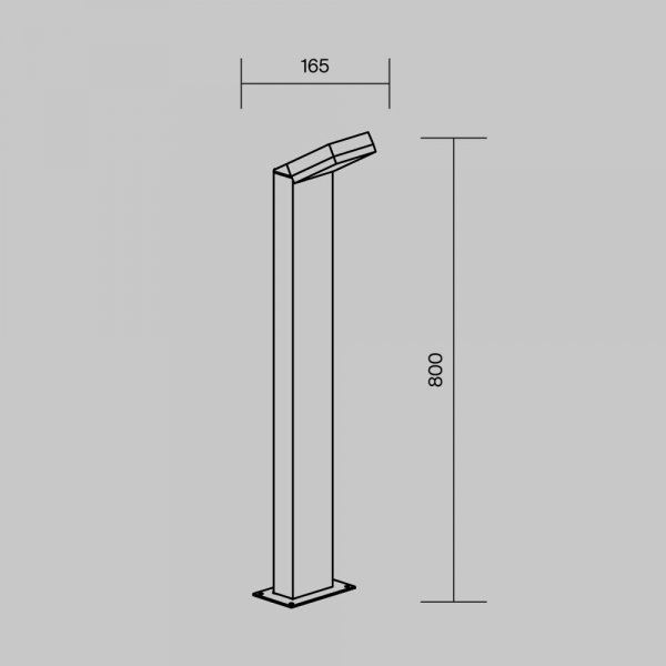 Ландшафтный светильник Outdoor O595FL-L12B3K