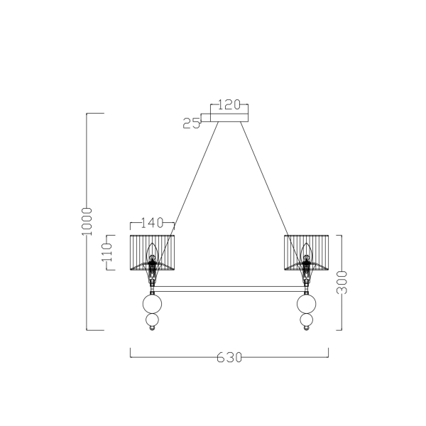 Люстра Freya FR5093PL-05CH Люстра Freya FR5093PL-05CH