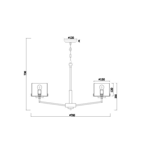 Люстра Freya FR5096PL-08CH Люстра Freya FR5096PL-08CH