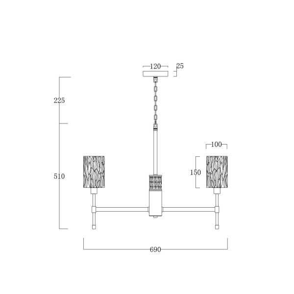 Люстра Freya FR5133PL-06CH