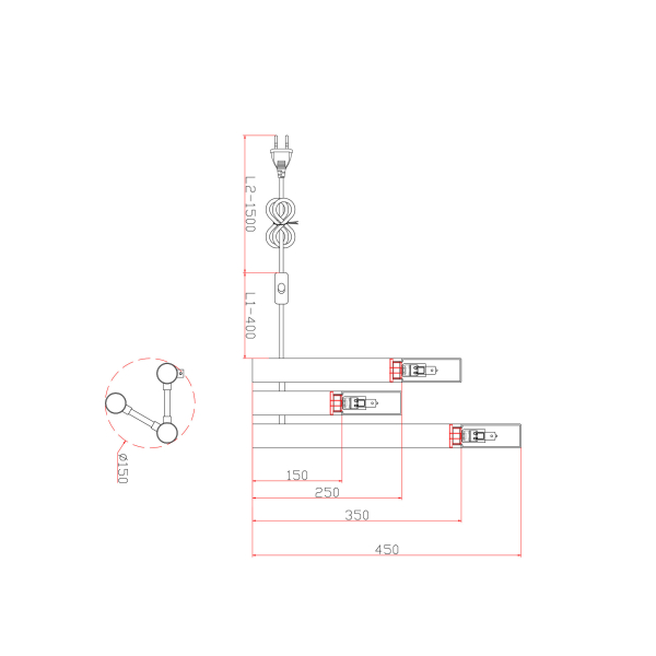 Настольный светильник Freya FR5109TL-03G