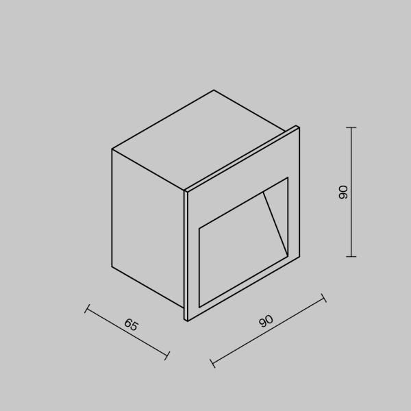 Подсветка для лестниц Outdoor O512SL-L3W3K1