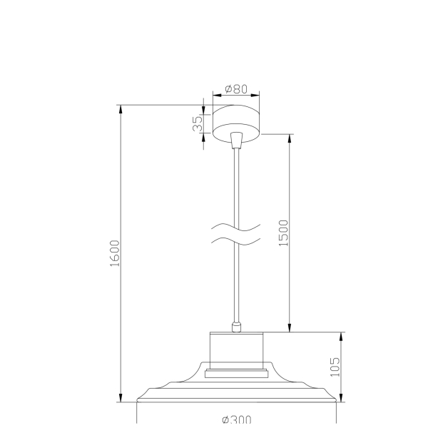 Подвесной светильник Maytoni P066PL-L9W4K