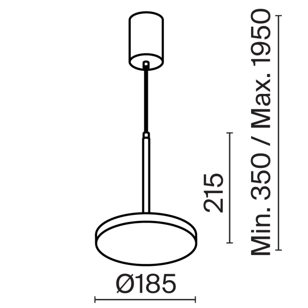 Подвесной светильник Technical P076PL-L12W3K-B Подвесной светильник Technical P076PL-L12W3K-B