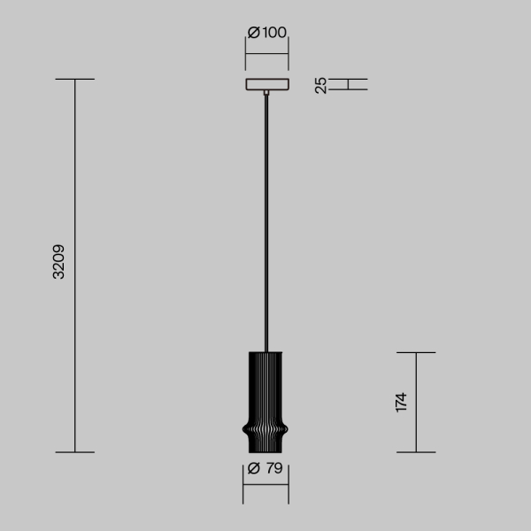 Подвесной светильник Maytoni MOD430PL-L5W3K1 Подвесной светильник Maytoni MOD430PL-L5W3K1