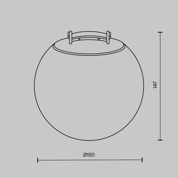 Подвесной светильник Technical TR125B-10W3K-B Подвесной светильник Technical TR125B-10W3K-B