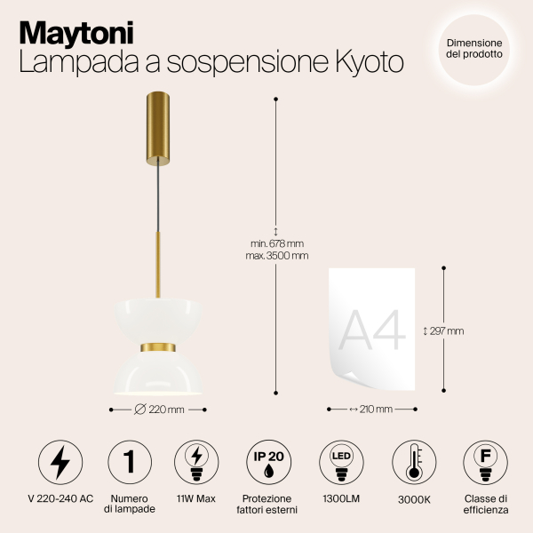 Подвесной светильник Maytoni MOD178PL-L11G3K Подвесной светильник Maytoni MOD178PL-L11G3K