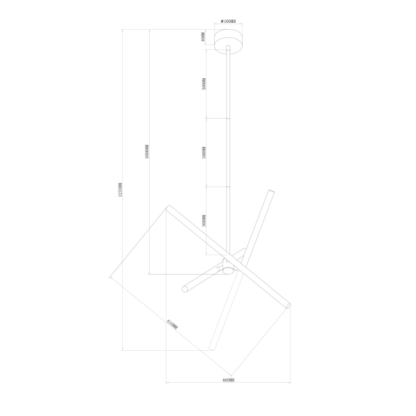 Подвесной светильник Freya FR6069PL-L65B