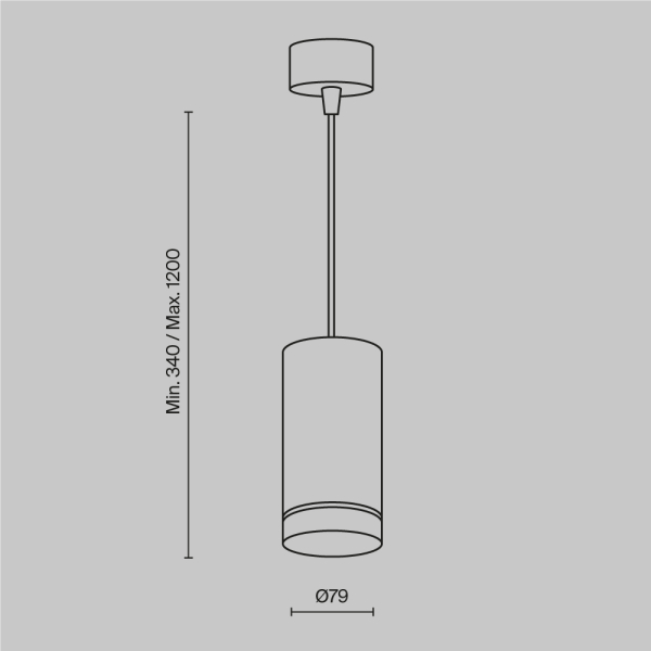Подвесной светильник Technical P085PL-12W3K-W Подвесной светильник Technical P085PL-12W3K-W