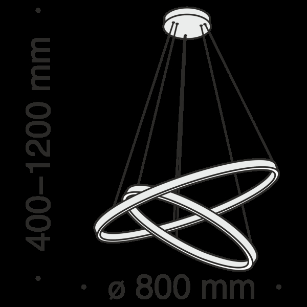 Подвесной светильник Maytoni MOD058PL-L74BS4K Подвесной светильник Maytoni MOD058PL-L74BS4K