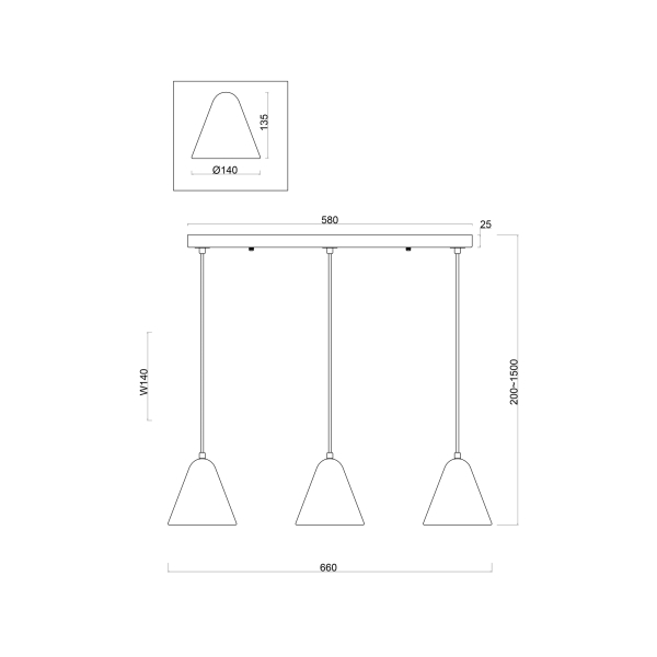Подвесной светильник Freya FR8004PL-03WG