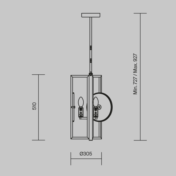 Подвесной светильник Maytoni MOD099PL-03G Подвесной светильник Maytoni MOD099PL-03G