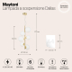 Подвесной светильник Maytoni MOD545PL-06BS