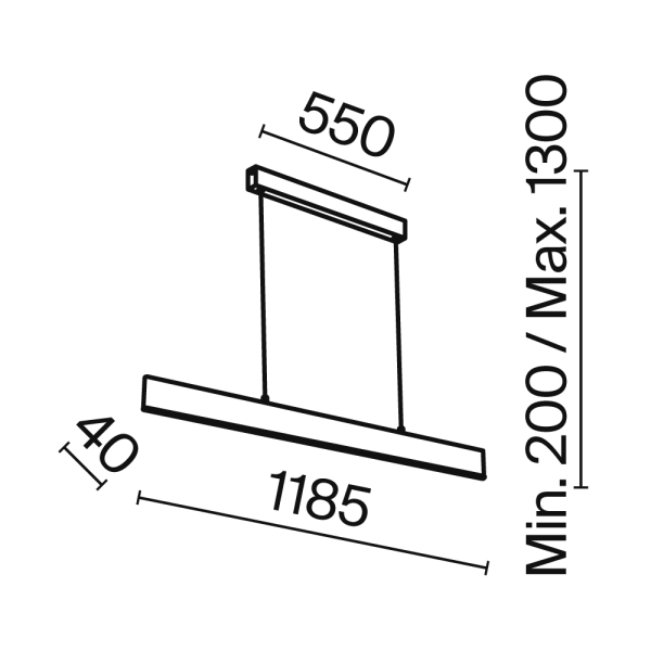 Подвесной светильник Technical P010PL-L30W4K Подвесной светильник Technical P010PL-L30W4K