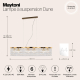 Подвесной светильник Maytoni DIA005PL-06G