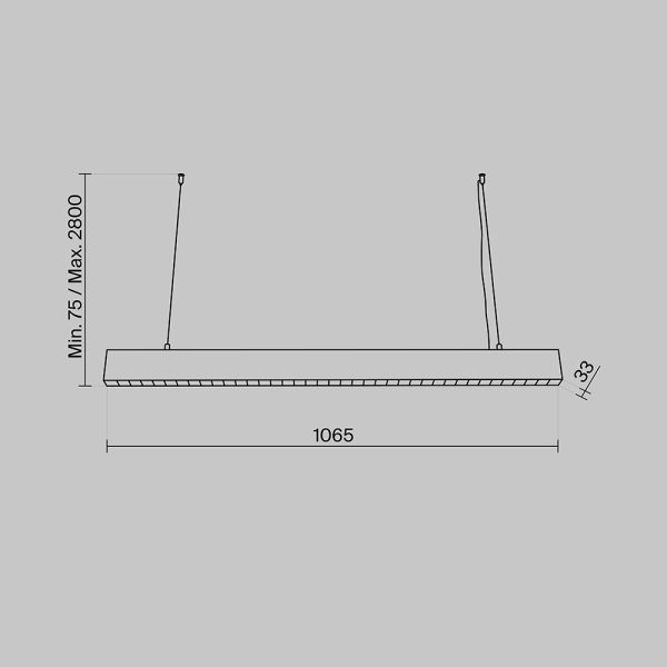 Подвесной светильник Technical P050PL-L40B4K Подвесной светильник Technical P050PL-L40B4K