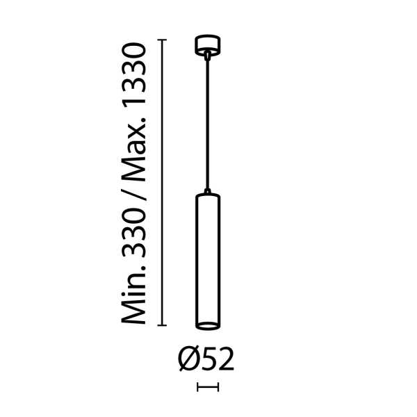 Подвесной светильник Technical P072PL-L12B4K-1 Подвесной светильник Technical P072PL-L12B4K-1