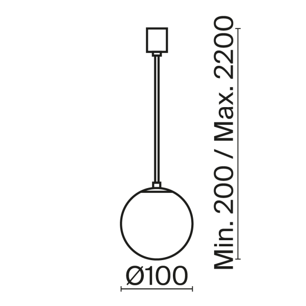 Подвесной светильник Technical P039PL-5W3K-10-B Подвесной светильник Technical P039PL-5W3K-10-B