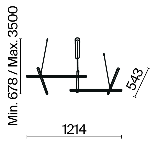 Подвесной светильник Maytoni MOD278PL-L50G3K Подвесной светильник Maytoni MOD278PL-L50G3K