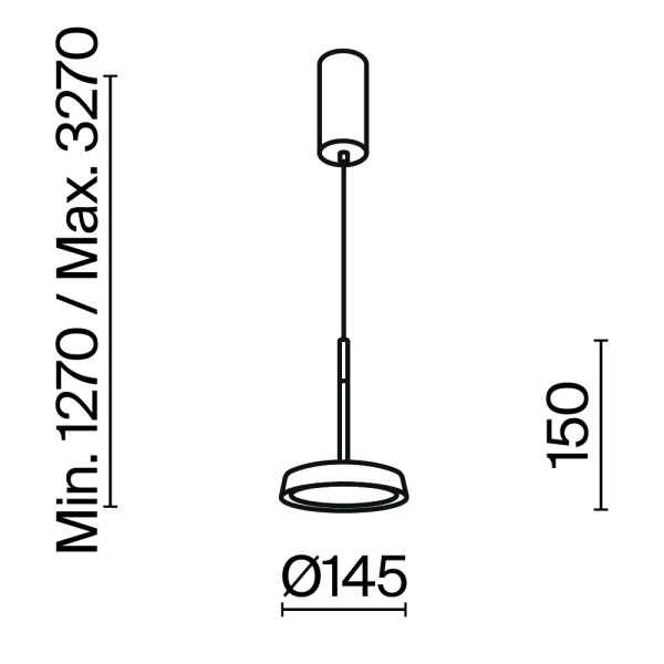 Подвесной светильник Maytoni MOD041PL-L15GB3K Подвесной светильник Maytoni MOD041PL-L15GB3K