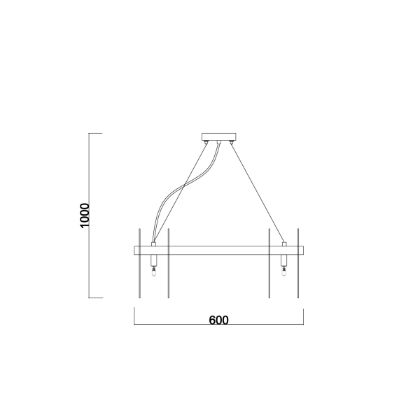 Подвесной светильник Freya FR5141PL-10BS1 Подвесной светильник Freya FR5141PL-10BS1