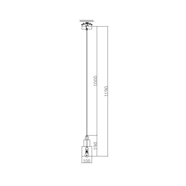 Подвесной светильник Freya FR4006PL-01BS Подвесной светильник Freya FR4006PL-01BS