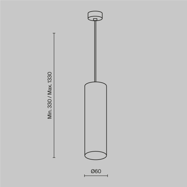 Подвесной светильник Technical P075PL-01W Подвесной светильник Technical P075PL-01W