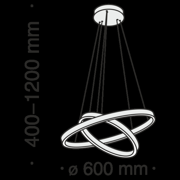 Подвесной светильник Maytoni MOD058PL-L55BS4K Подвесной светильник Maytoni MOD058PL-L55BS4K