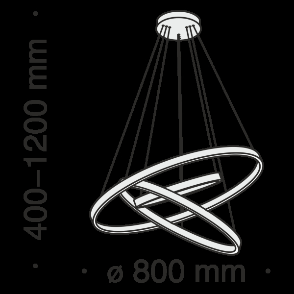 Подвесной светильник Maytoni MOD058PL-L100BS4K Подвесной светильник Maytoni MOD058PL-L100BS4K