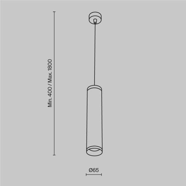 Подвесной светильник Technical P038PL-01W Подвесной светильник Technical P038PL-01W