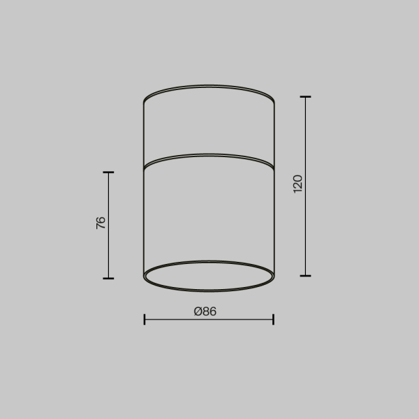 Потолочный светильник Technical C094CL-GX53-B Потолочный светильник Technical C094CL-GX53-B
