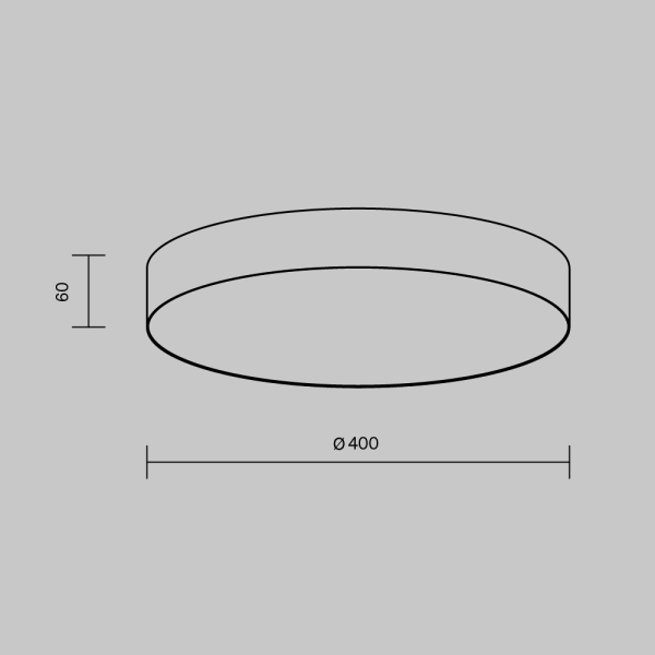 Потолочный светильник Technical C032CL-45W4K-RD-W Потолочный светильник Technical C032CL-45W4K-RD-W
