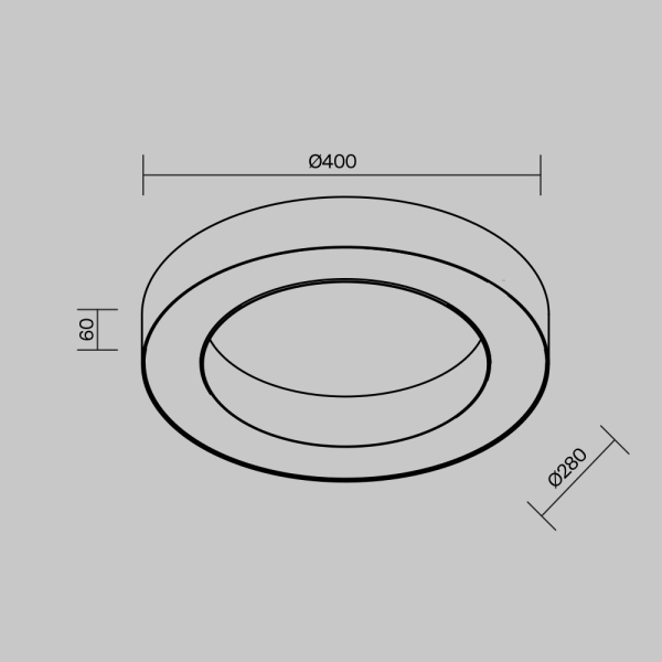 Потолочный светильник Technical C093CL-36W4K-W Потолочный светильник Technical C093CL-36W4K-W