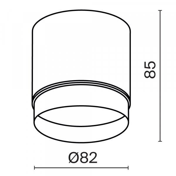 Потолочный светильник Technical C088CL-GX53-MG