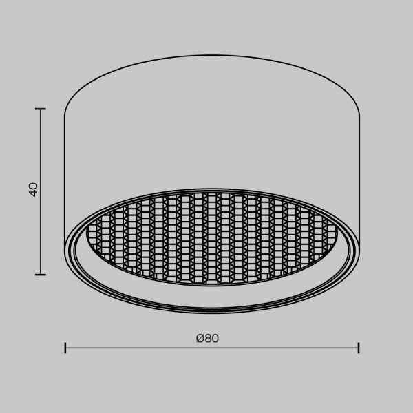 Потолочный светильник Technical C122CL-L7-3K-BS Потолочный светильник Technical C122CL-L7-3K-BS