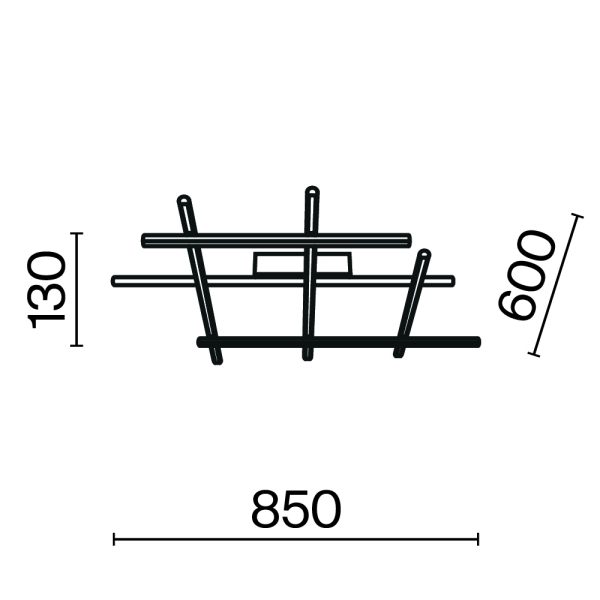 Потолочный светильник Maytoni MOD278CL-L50G3K Потолочный светильник Maytoni MOD278CL-L50G3K