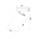 Потолочный светильник Technical C057CL-L12B3K
