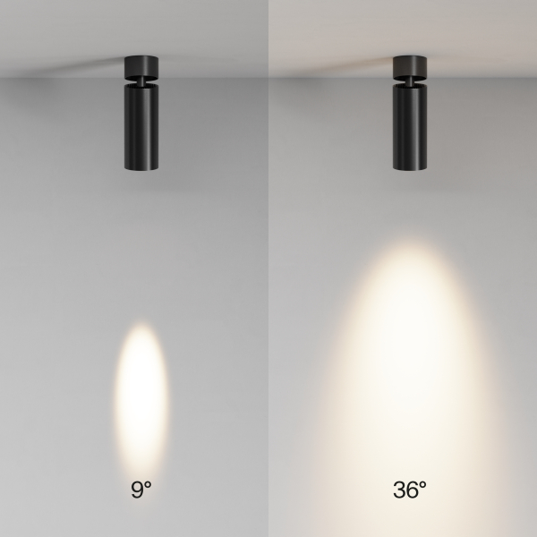 Потолочный светильник Technical C055CL-L12W2.7K-SS-B