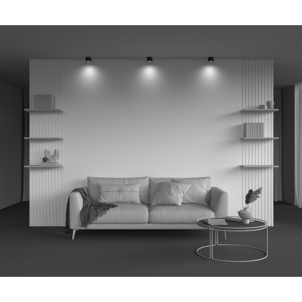 Потолочный светильник Technical C106CL-GX53-B