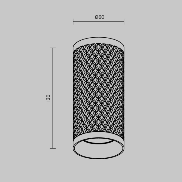 Потолочный светильник Technical C036CL-01G Потолочный светильник Technical C036CL-01G