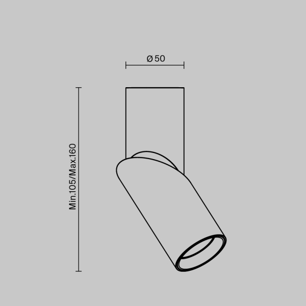 Потолочный светильник Technical C027CL-L10B Потолочный светильник Technical C027CL-L10B