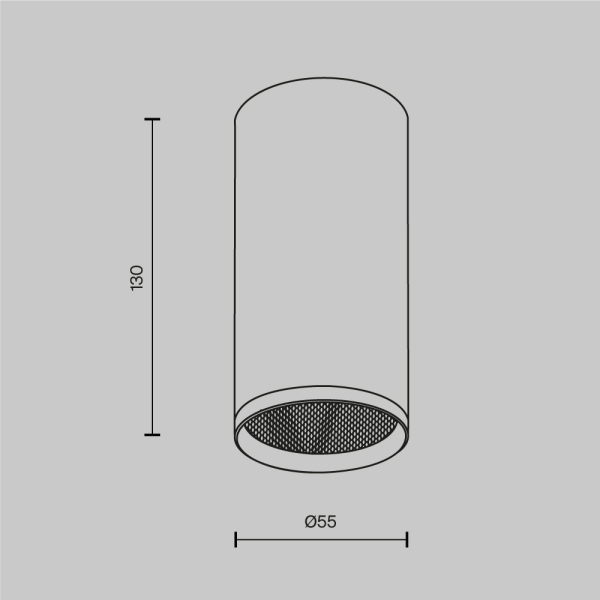 Потолочный светильник Technical C010CL-01MG-N