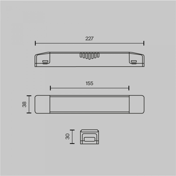 Блок питания Technical TRA160DR-150W-S