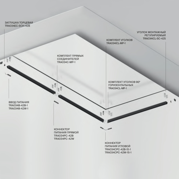 Шинопровод Technical TRX034-SCH-423B