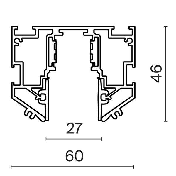Шинопровод Technical TRX034-SCH-423B