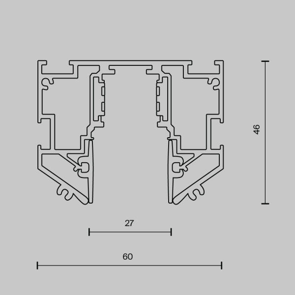 Шинопровод Technical TRX034-SCH-423B