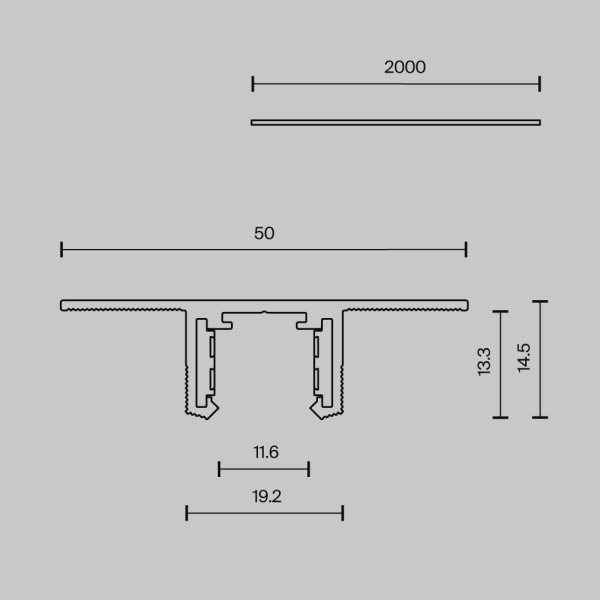 Шинопровод Technical TRX239-422.12B