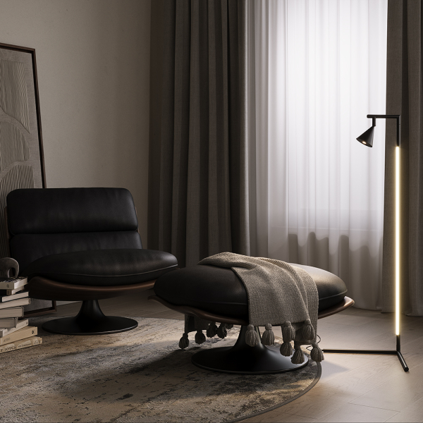 Напольный светильник (торшер) Maytoni MOD489FL-L20B3K