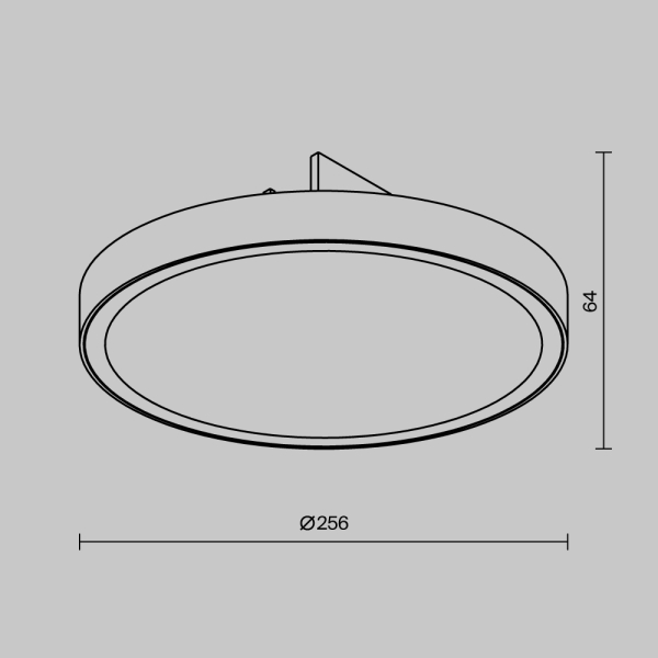 Уличный трековый светильник Outdoor O-TR01-1-F-25WB3K